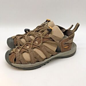 Keen Whisper Brown Water Sandals Women's 7 Outdoor Trail Hiking Cap Toe Shoes
